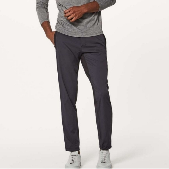 Lululemon Great Wall Gray Straight Leg Work Trouser Pants - Picture 2 of 11